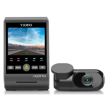 Kamera samochodowa VIOFO A229 Pro 2CH 4K + 2K HDR GPS WiFi Bluetooth